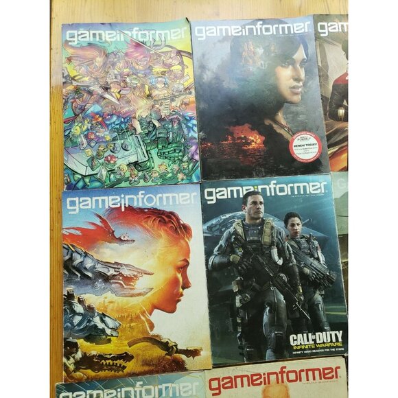 Game Informer Magazine Lot of 17 Issues from 20012-2017 Halo Dragon Ball Fighter - Picture 2 of 10